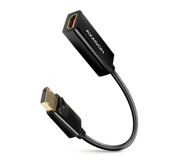 Axagon RVD-HI14N, DisplayPort - HDMI 1.4 adapter, 4K/30Hz - 1353448 - zdjęcie